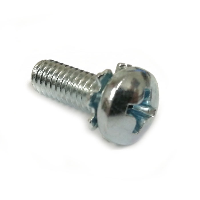 #8-32 x 1/2" Pan Screw With Locking Washer